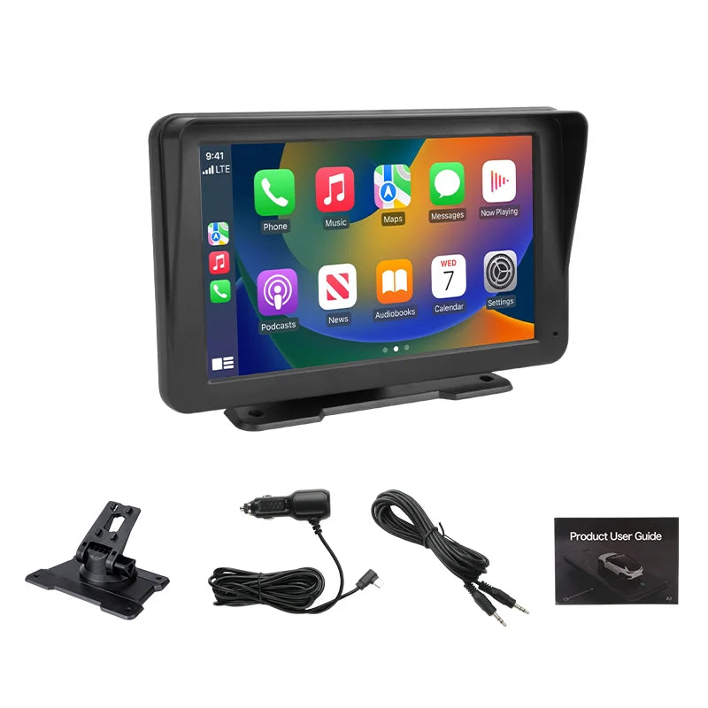 Develuck Universal 10.26'' Android Auto Carplay Screen Car Radio Multimedia Video Player Portable MP5 Intelligent System WIFI BT