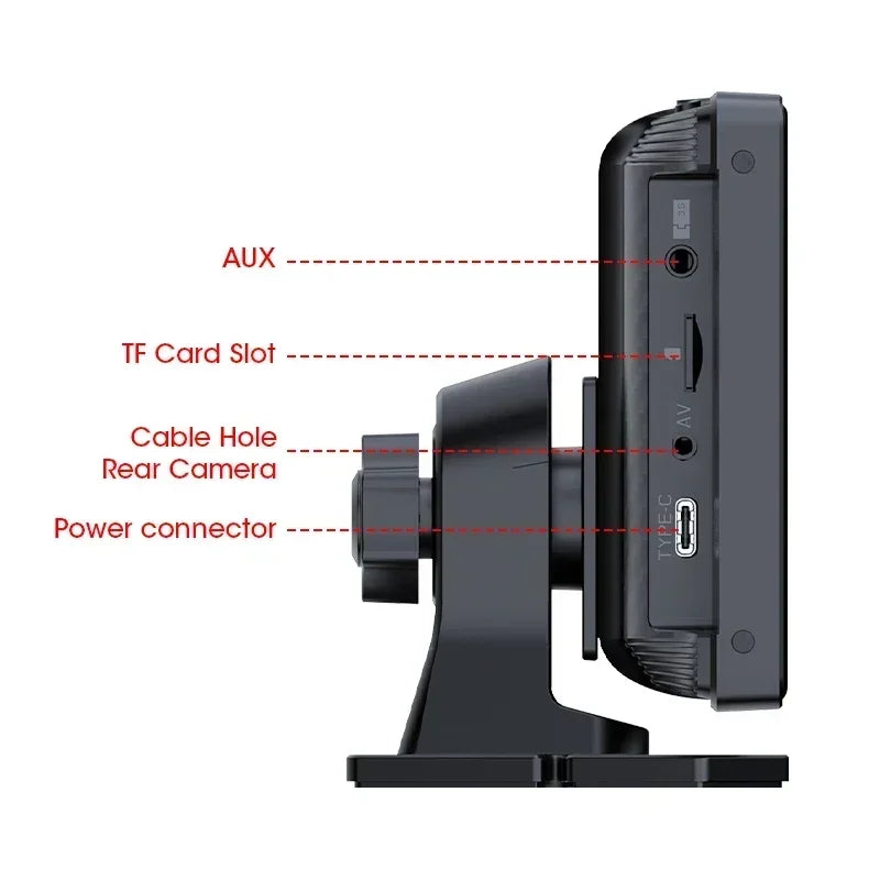 Develuck Universal 10.26'' Android Auto Carplay Screen Car Radio Multimedia Video Player Portable MP5 Intelligent System WIFI BT