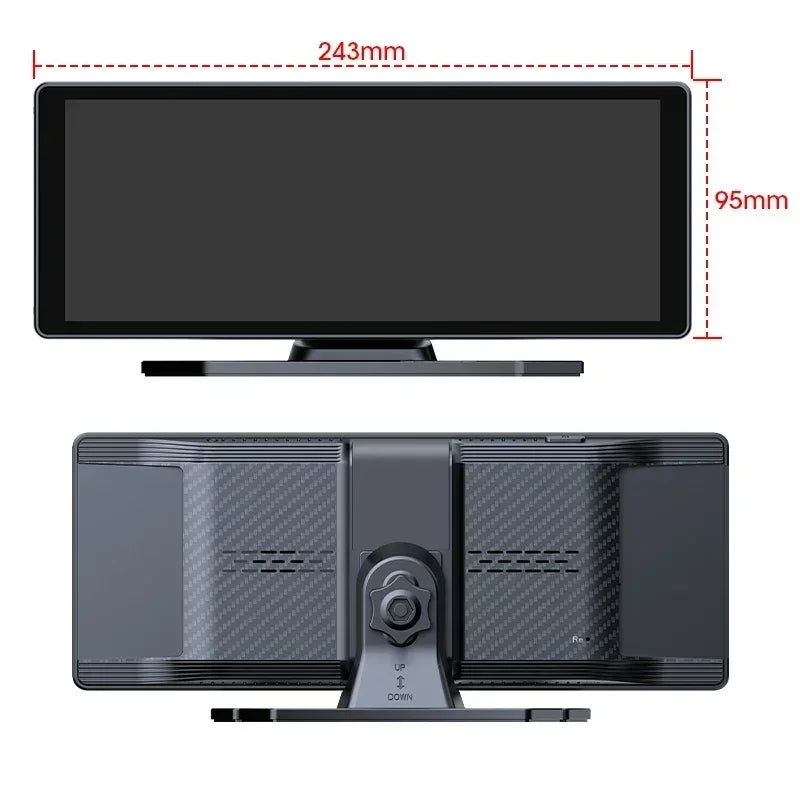 Develuck Universal 10.26'' Android Auto Carplay Screen Car Radio Multimedia Video Player Portable MP5 Intelligent System WIFI BT